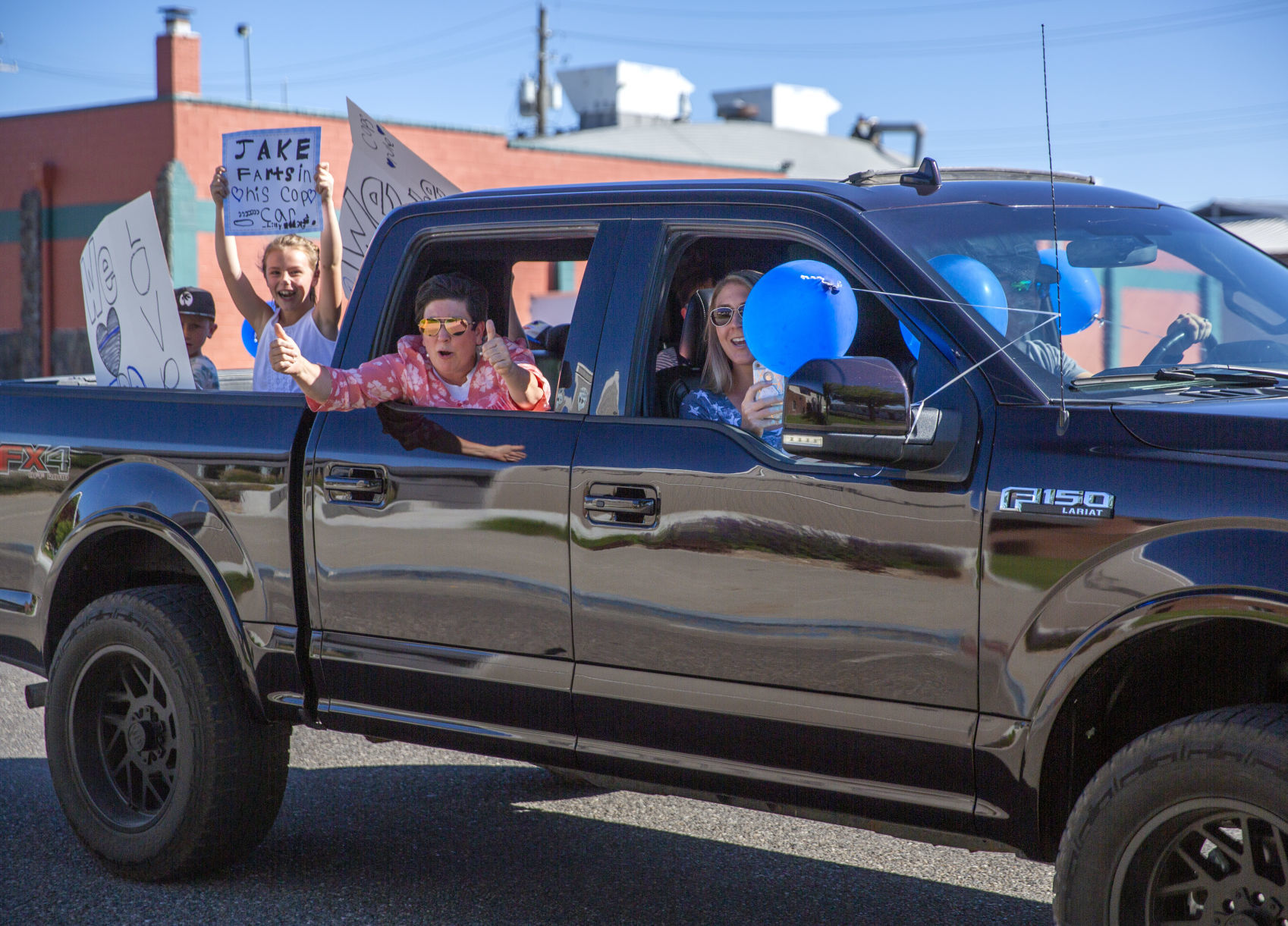 Back the Blue parade